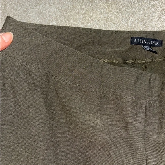 Washable Flex Ponte Slim Pant by Eileen Fisher in “Woodland” size M - Picture 5 of 6